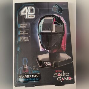 Squid Game 4D Build Manager Mask Puzzle Model Kit